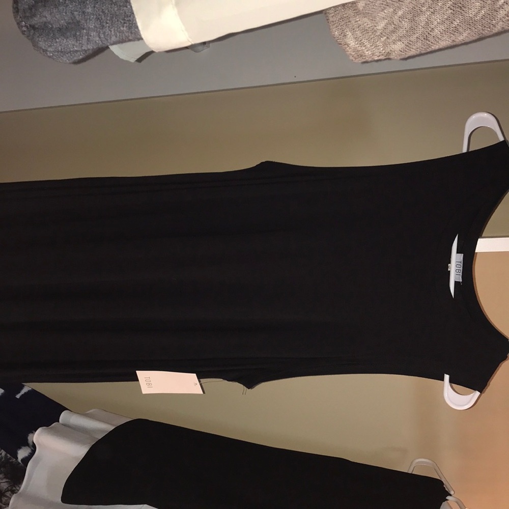 NWT Black Tobi Dress - muscle tank dress XS